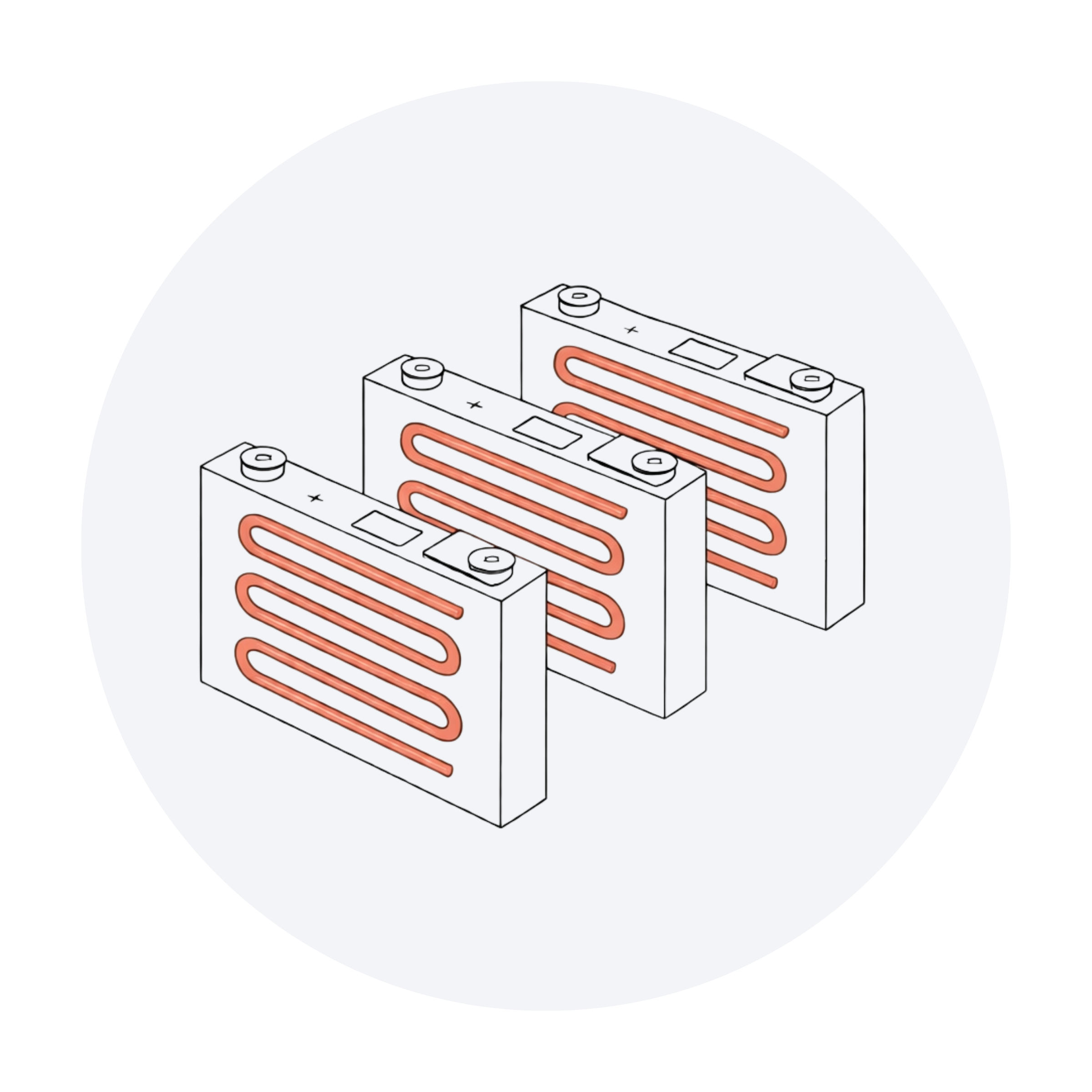 Structural adhesive applied for cell-to-cell bonding in EV battery modules to ensure mechanical stability and alignment