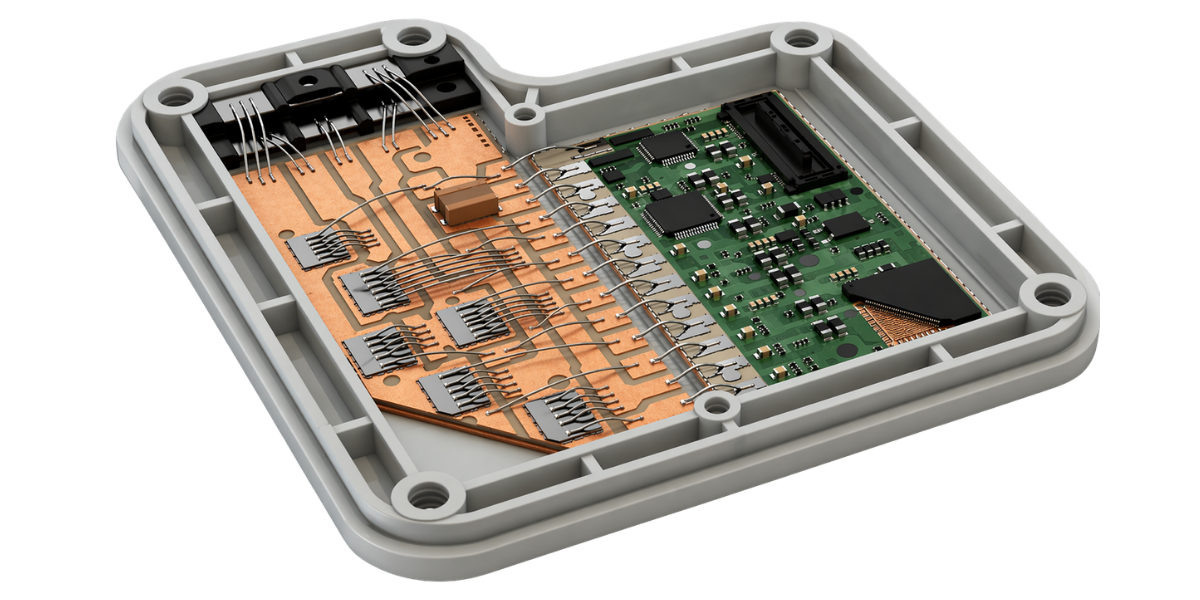 Interconnect materials and electronic assembly illustration