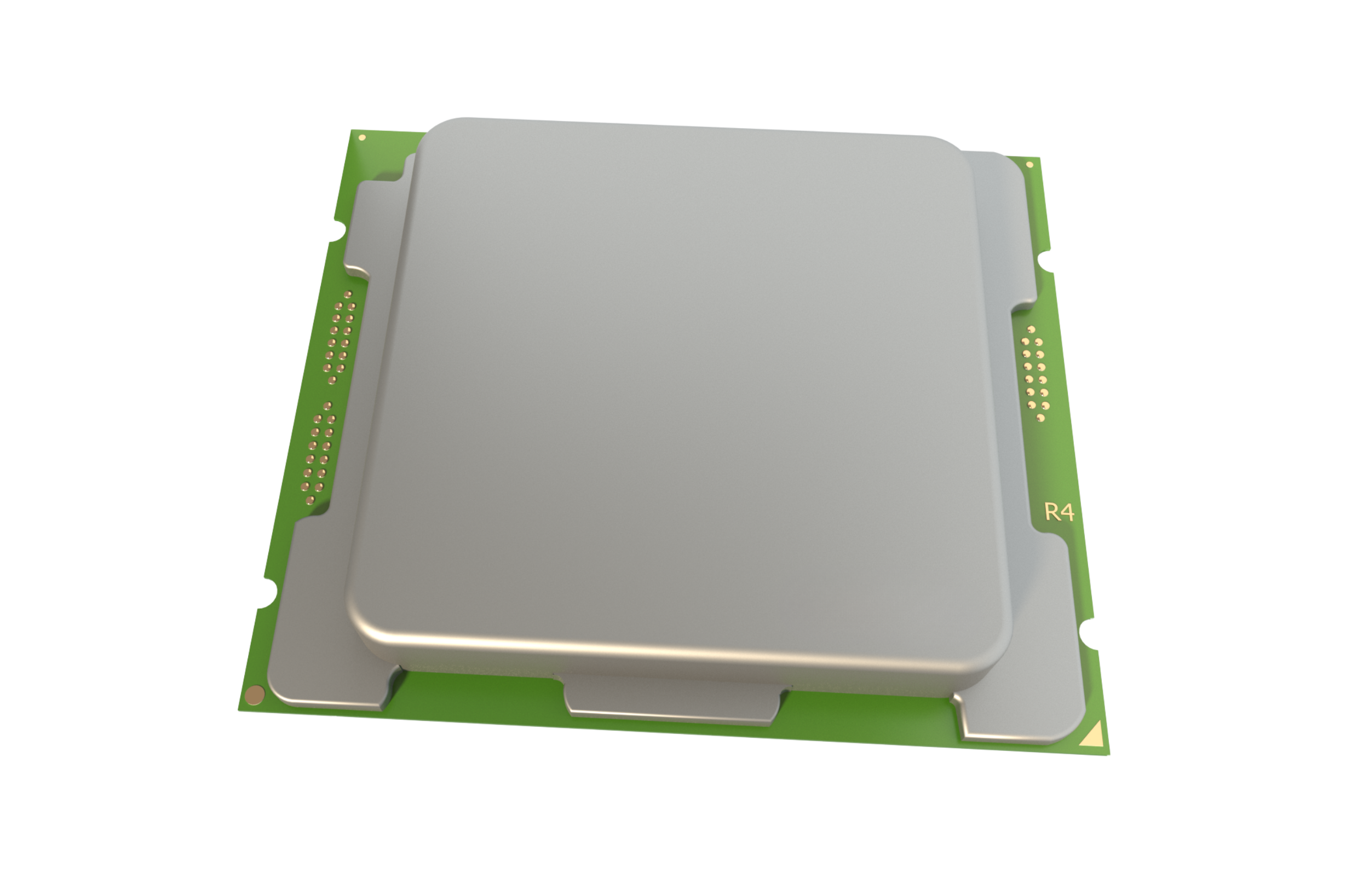 Flip Chip BGA package illustration
