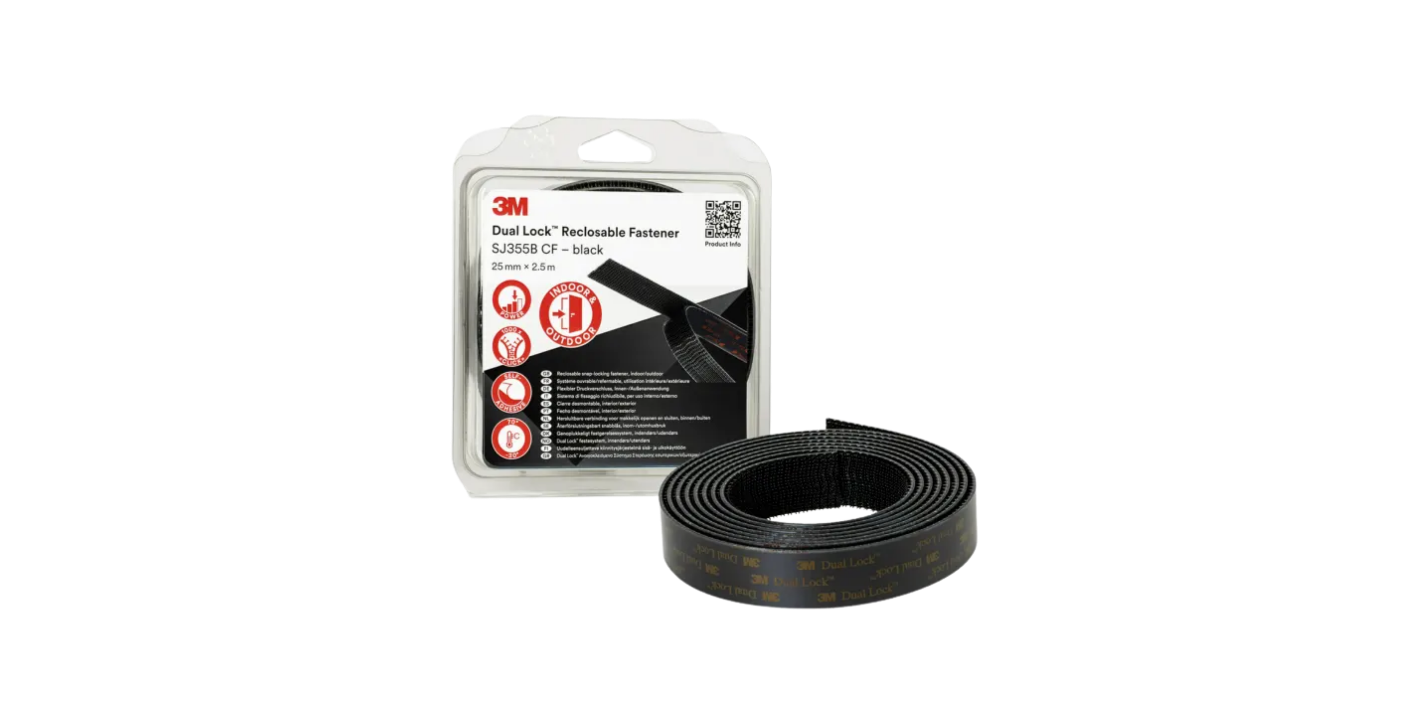 3M reclosable fastening application