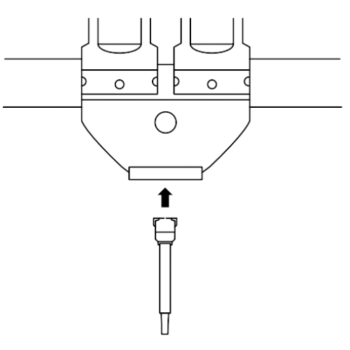 Install the Static Mix Tip on the Adhesive Dispenser