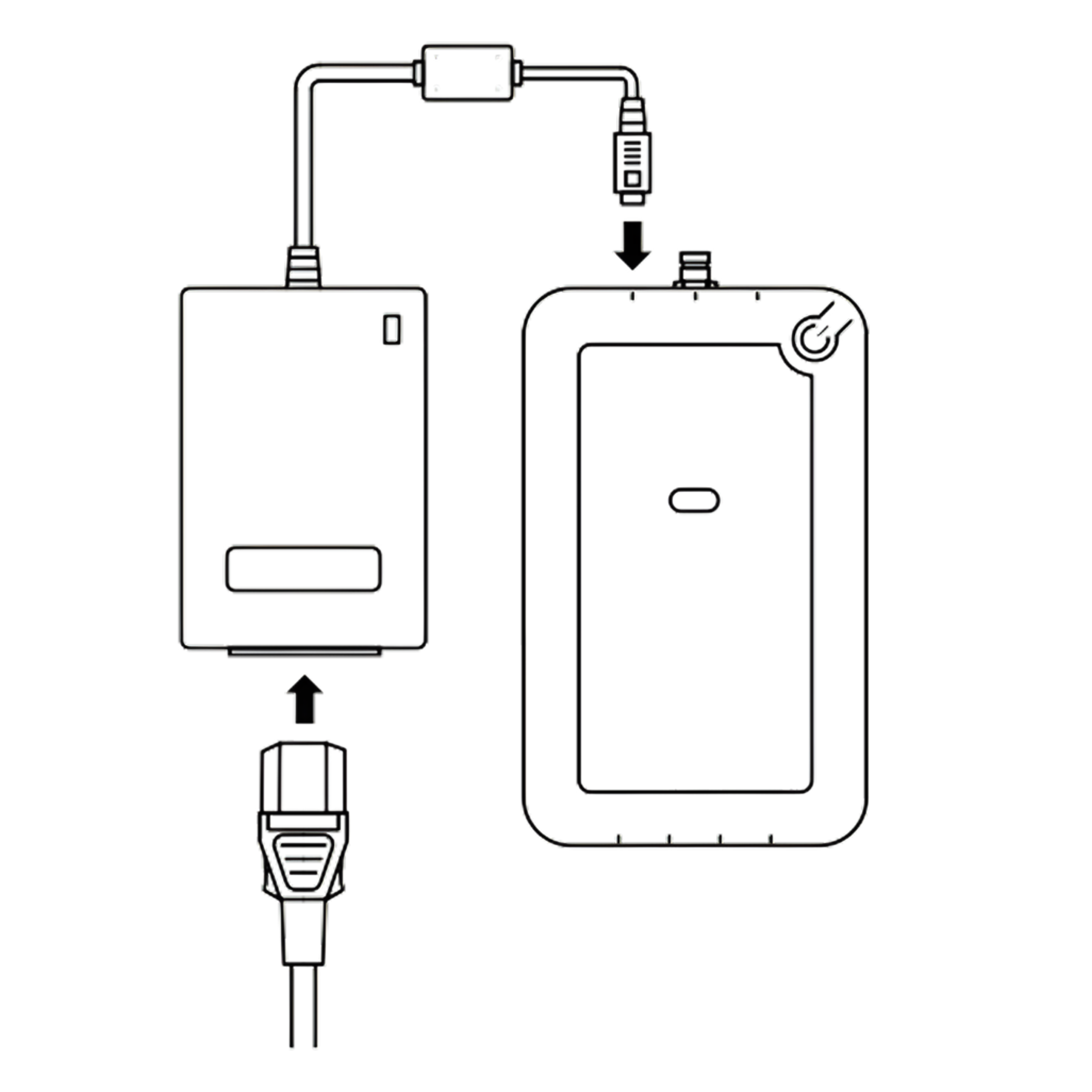 Connect the Reader / Amplifier to the Processing Unit