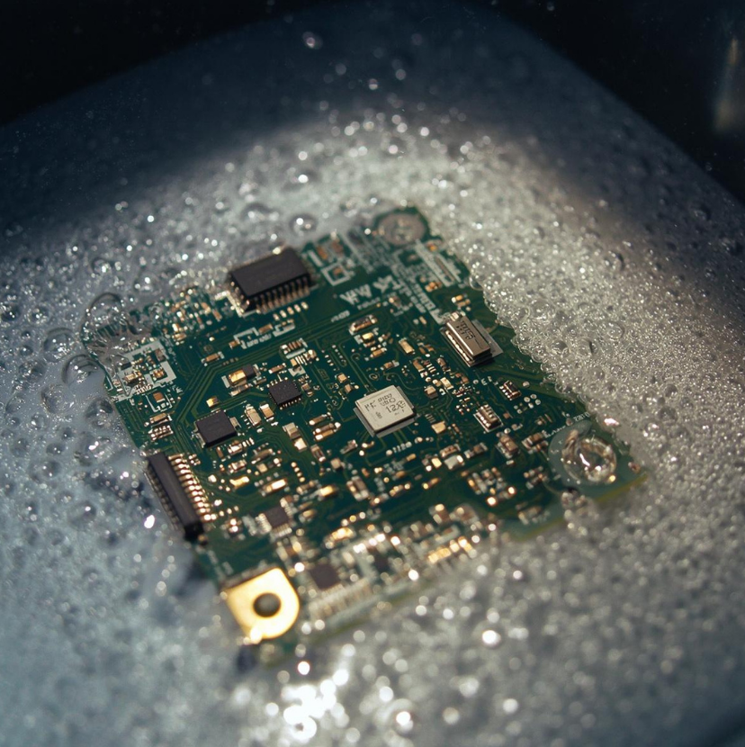 PCB Cleaning, Ultrasonic Bath Method