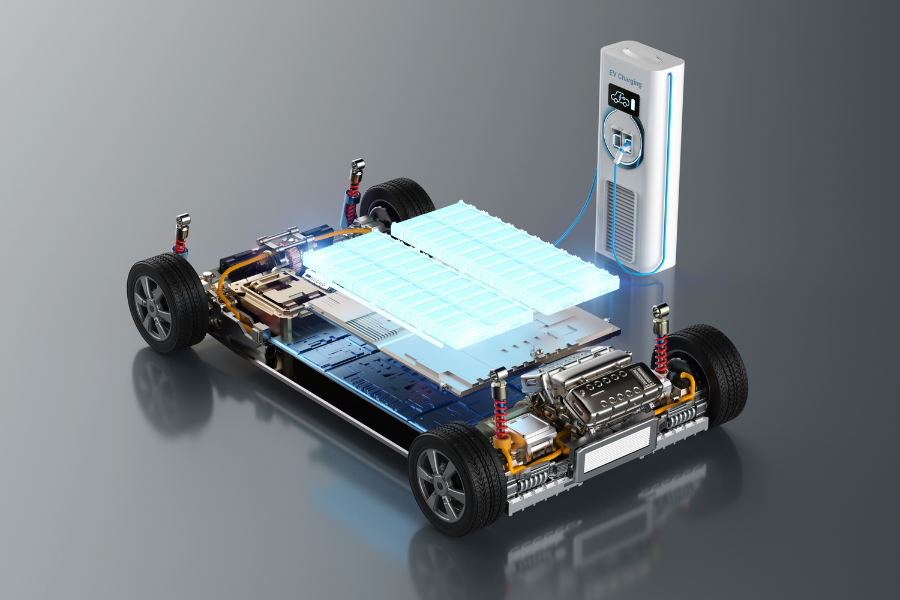 Electric vehicle powertrain and inverter housing sealing