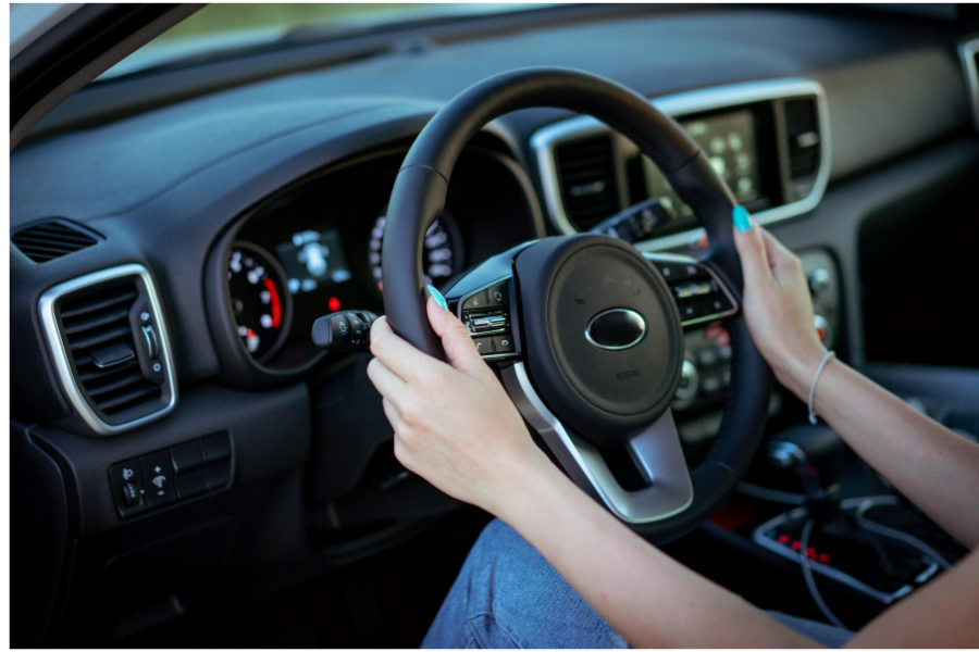 Automotive electrical steering housing assembly