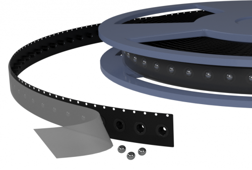 Solder Sphere Tape & Reel Packaging | TR-PACK